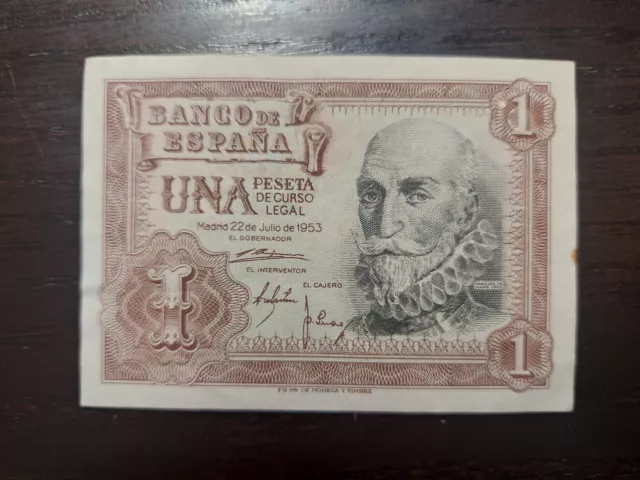 Spain 1 Peseta 1953, P-144