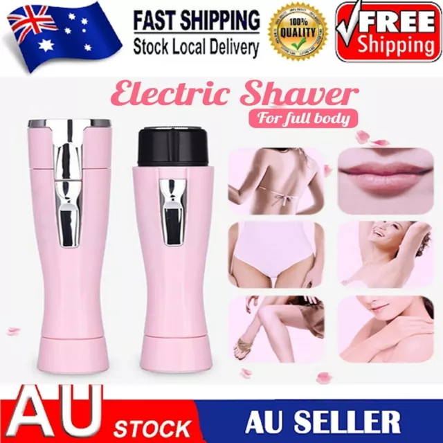 Electric Shaver Hair Removal Trimmer Lady Women Body Face Leg Bikini Armpit AU