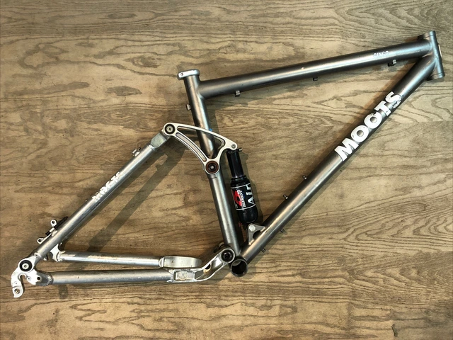MOOTS CINCO TITANIUM Full Suspension Mountain Frame 18 26