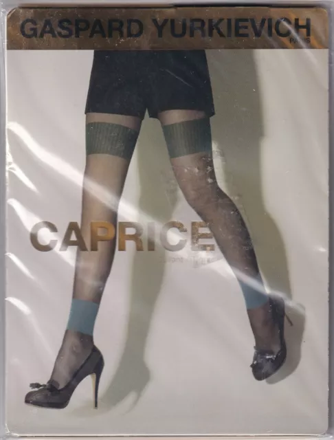 Collant GASPARD YURKIEVICH CAPRICE Hula Hoop ou Noir. 2 tailles. GERBE tights. 2