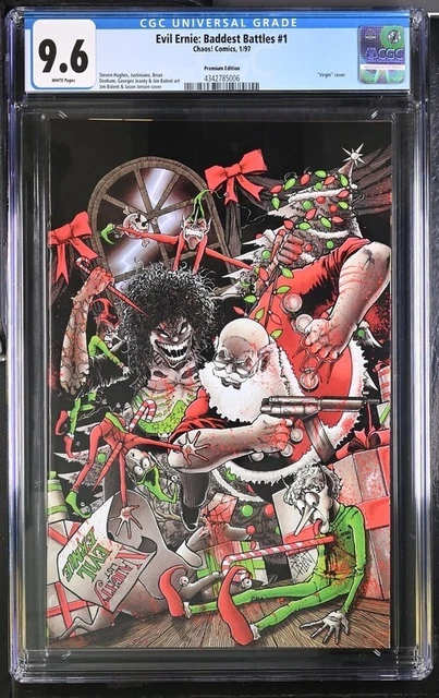 Evil Ernie: Baddest Battles Premium CGC 9.6 WP *Only 1 on the Census*