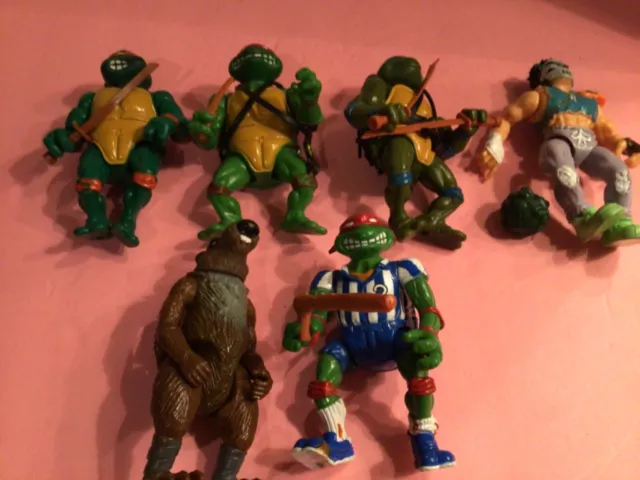 Teenage Mutant Ninja Turtles Classic Collection TMNT 6 pc.Action Figures Toys