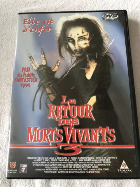 Film Le Retour Des Morts Vivants 3 Horreur Brian Yuzna Dvd Français Rare