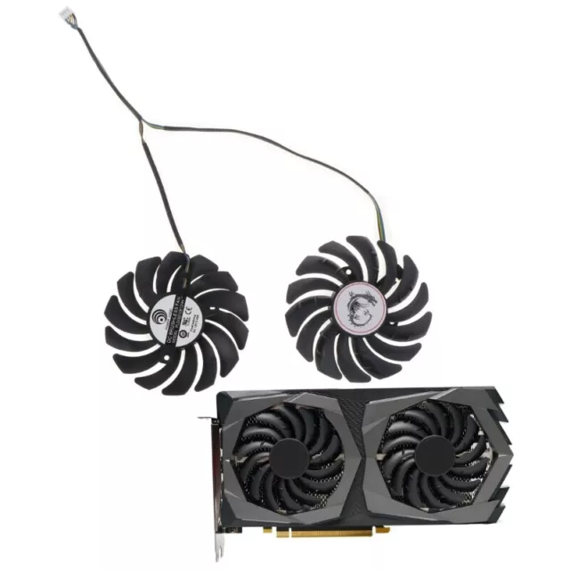 PLD09210S12HH 4Pin 12V 0.4A Graphics Card Cooling VGA Fan for 2060 2060S