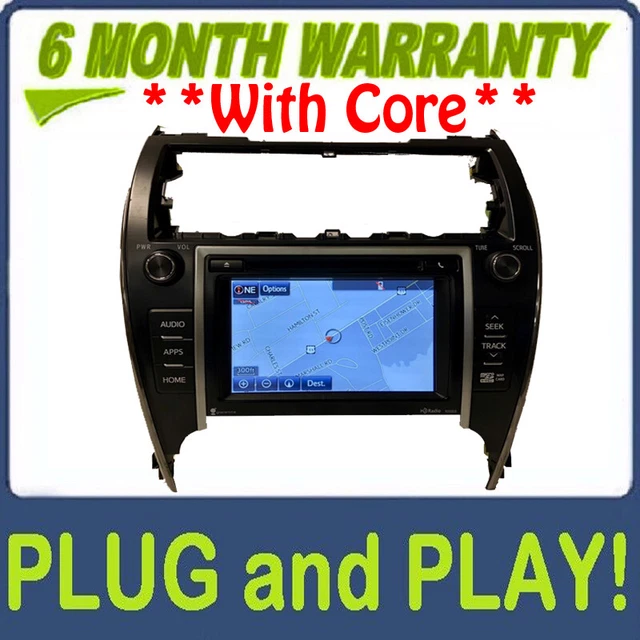 TOYOTA CAMRY TOUCH Screen Navigation GPS HD Radio CD Player 8610006300