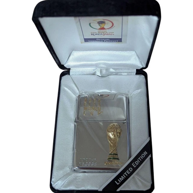RARE ZIPPO LIGHTER Korea Japan 2002 World Cup commemorative