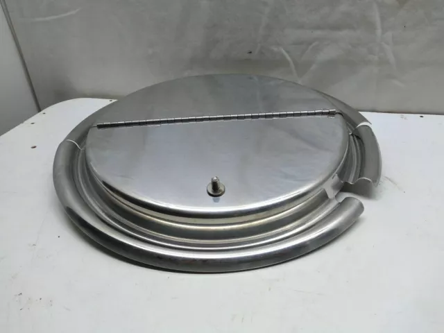 Vollrath NSF 11 7/16" Hinged lid Stainless Cool-Touch Cover For Inset Pan Pot