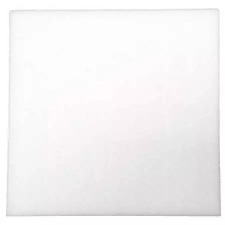 Zoro Select Zusa-Pu-219 Foam Sheet, Open Cell, 24 In W, 72 In L, 3 In Thick,