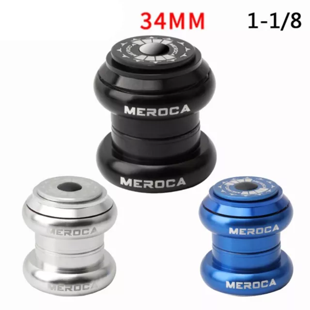 SealBearing Headset Threaded Mountain Road Bike Aluminum Alloy Double Bearing