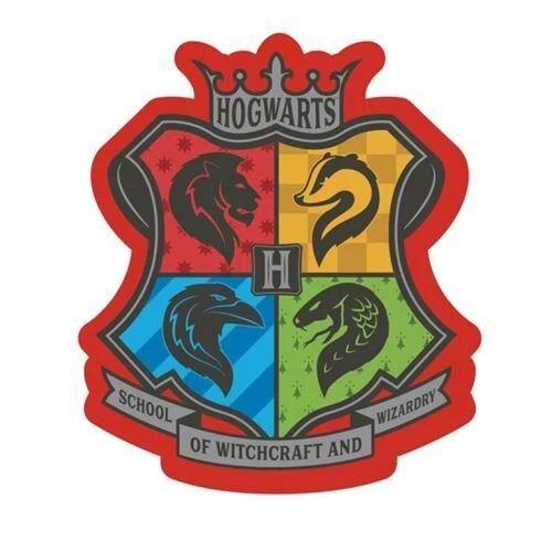 Coussin Forme Blason Harry Potter - Poudlard -Hogwarts