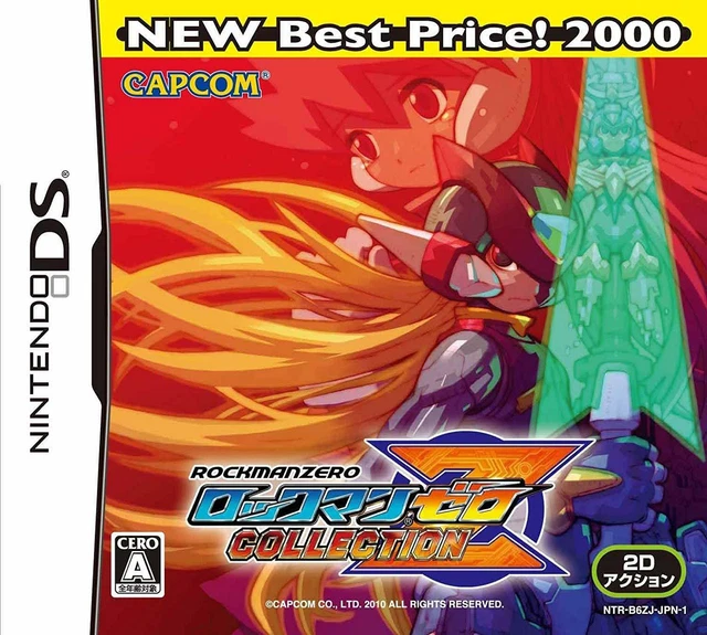 Capcom RockMan Zero Collection Best Version Japan Import NTRPB6ZJ1
