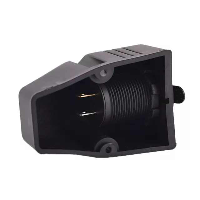 Surface Mount 12V Dual USB Plug Socket Power Charger Adapter Car New