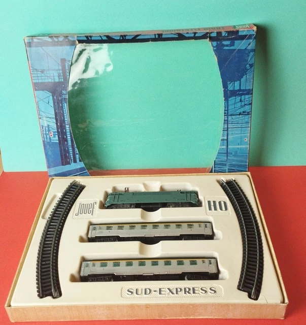 Coffret Jouef HO Sud Express - Locomotive BB 9201 électrique échelle 1/87 - Bon état Et Fonctionnel
