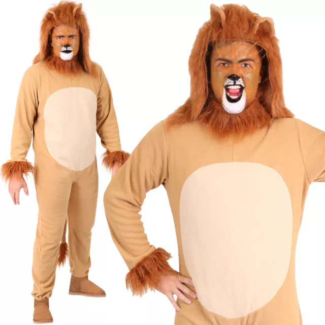 MASCOTTE LEONE ALEX Re dello zoo costume adulti professionale maxi carnevale  EUR 429,00 - PicClick IT