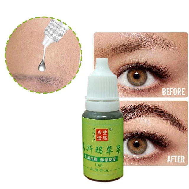 Liquido 1*10 ml Usma Grass cura dei capelli ciglia crescita nutriente DE P1R5