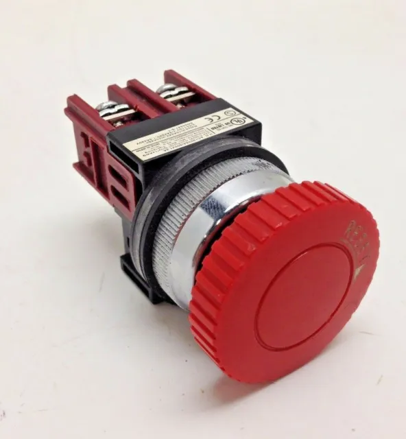 Maruyasu Dengyo Co Red Stop Button A30PMD01 Replacement    # 6239