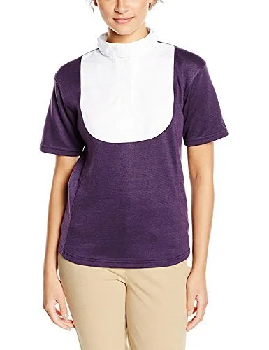 TOGGI Damen Reitshirt Turnierhemd Hurley Stehkragen Violett, S/ 36