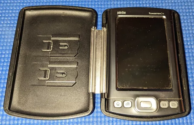 Palm Tungsten T5 PalmOne Handheld PDA Organizer, untested sold as is, no charger