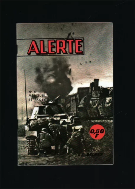 Petit Format . Alerte N°5 . Edi-Europ . 1966 . Guerre .