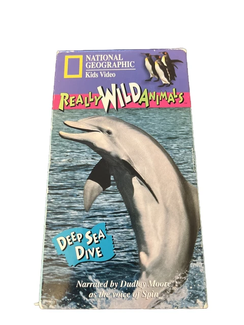 NATIONAL GEOGRAPHIC REALLY Wild Animals: Deep Sea Dive [1994 VHS] Kids