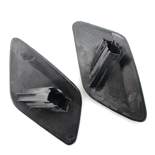 39793953 BLACK ABS PLASTIC Front Headlight Washer Cap Cover for Volvo S60 ...