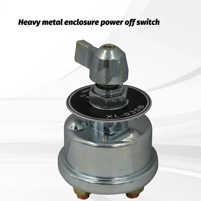 UNIVERSAL BATTERY ISOLATOR Switch Boat RVs Cutoff Switches Automotive