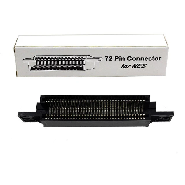 GAME CARTRIDGE SLOT Connector Replacement 72 Pin connector For NES N5K0