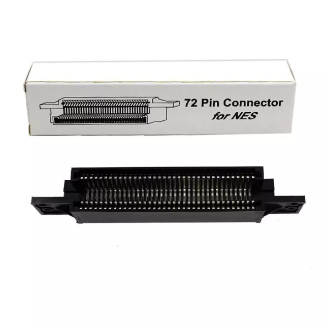 Remplacement du connecteur fente cartouche jeu connecteur 72 broches pour NES Z2