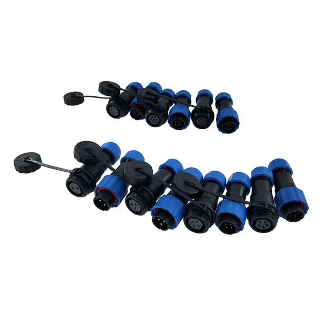 Flexible SP16 Waterproof Circular Connector Easy to Install with 2 9 Pins