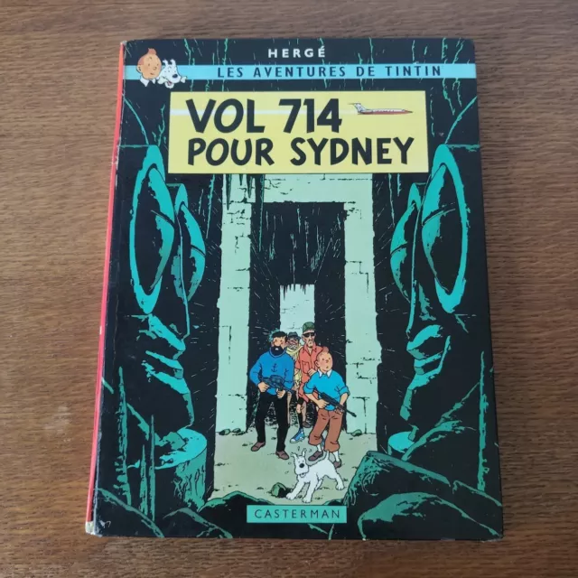 BD Tintin - Vol 714 pour Sydney EO 1er tirage 1968 B37 BE-