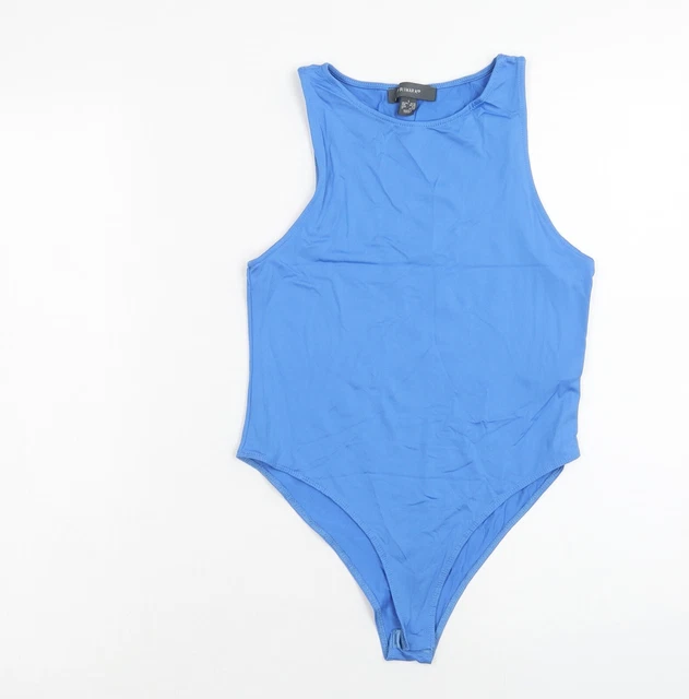 Body da donna blu poliammide Primark taglia S a scatto - taglia 10-12