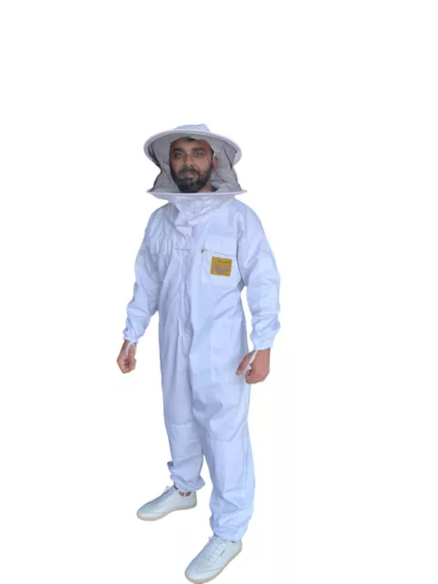 Oz Apiarist Beekeeping Suit Heavy Duty Round Hat Professional Quality