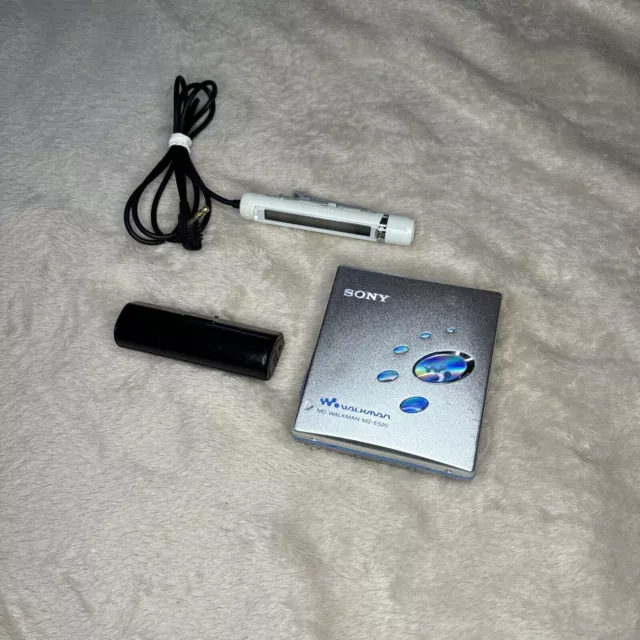 Sony MZ-E520 MDLP Minidisc GETESTET MD Walkman mit Fernbedienung Batterybox 3233