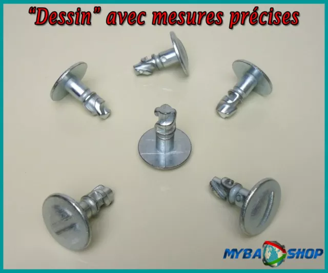 10x MÉTAL PROTECTION SOUS MOTEUR ÉCLABOUSSURE VIS CARÉNAGE AUDI VW #NEUF#