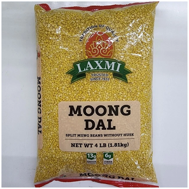 Split Mung Beans Without Skin No Husk Moong Dal Unpolished Yellow Mung Dal