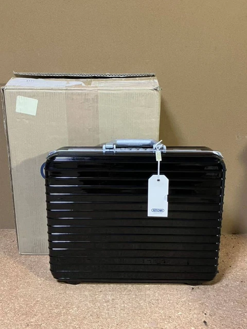 Rimowa Limbo Attache Case 17L Black TSA Lock Briefcase Suitcase Business Travel