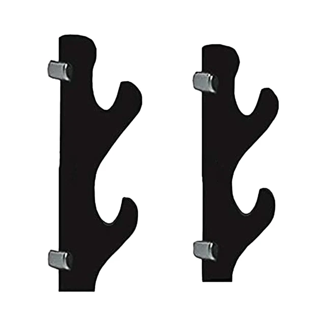 1pair Home Decor Flute Sword Holder Space Saving Craft Acrylic Display Stand