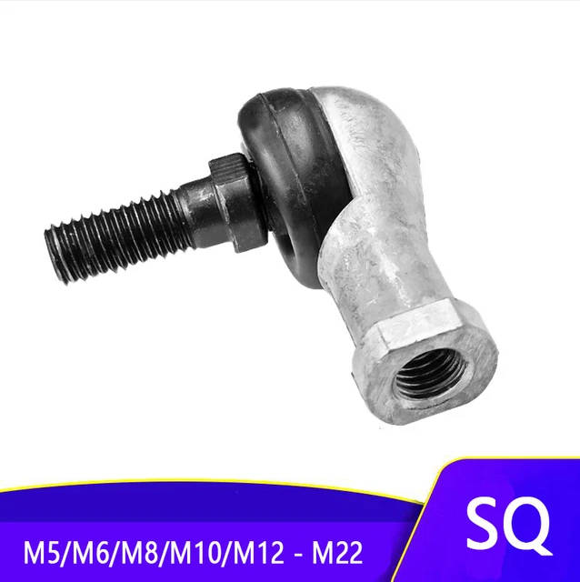 SQ Male-Female Thread Shape Ball Joint Rod End Bearings M5 - M22 Right Thread