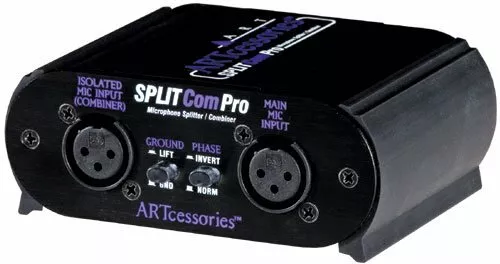 ART SPLITCom Pro Microphone Splitter/Combiner