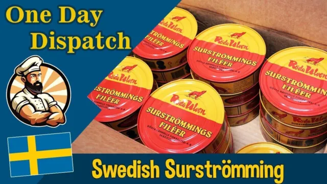 Piatto svedese per veri buongustai Röda Ulven Surstromming il più...