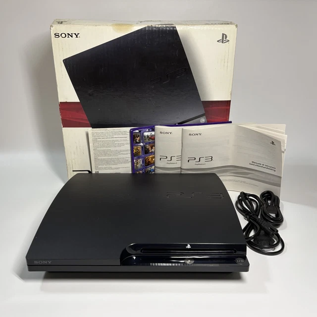 Sony PS3 PlayStation 3 160GB CECH-2500A Nera - Usata In Buone Condizioni Con Scatola