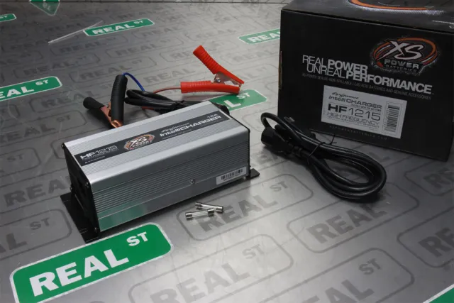 XS Power 12V High Frequency AGM IntelliCharger 15A Auto Battery Charger HF1215