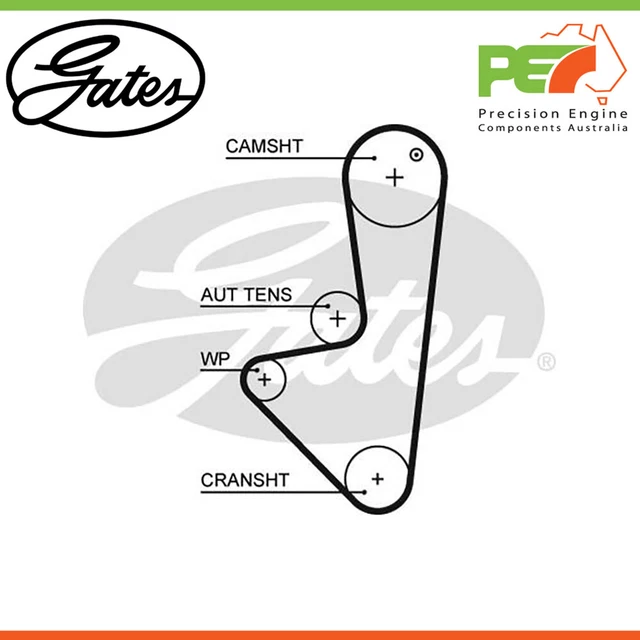 GATES TIMING BELT To Suit Citroen Berlingo I 1.4 i (MBKFX, MBKFW) Petrol Van EUR 41,17 PicClick FR