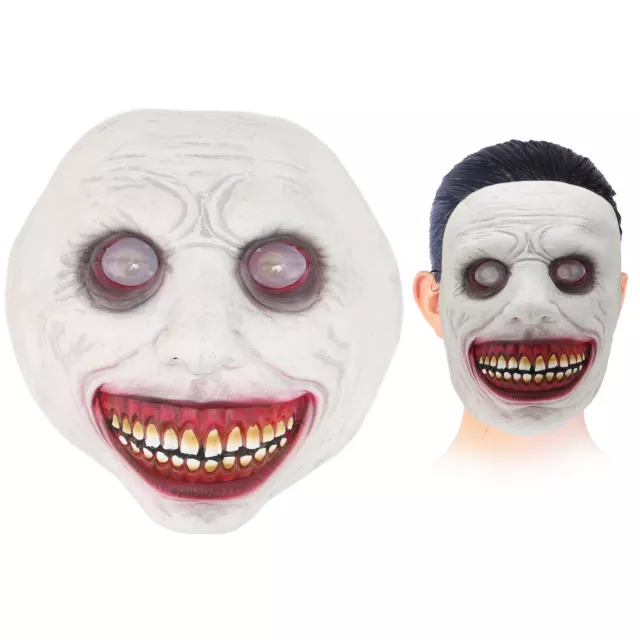 Latex Horror Scary Face Cover Decoration For Cosplay Party Costume NOW