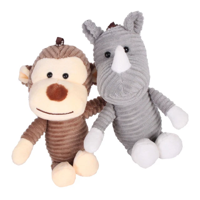 2 pz portachiavi peluche ornamenti bambola portachiavi peluche
