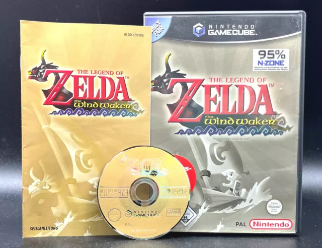 Gamecube Spiel " The Legend Of Zelda - The Windwaker " Komplett