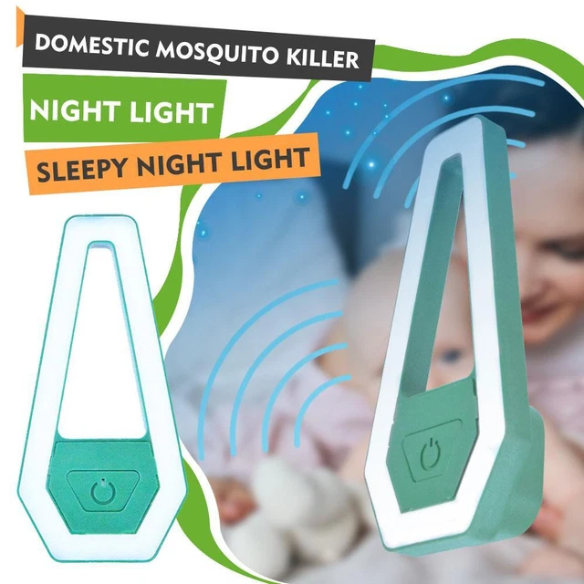ULTRASONIC PEST REPELLER Plugin Mosquito Repellent w/ Smart Sensor
