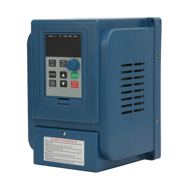 VARIABLE FREQUENCY DRIVE VFD Speed Controller For 3phase 2.2kW AC Motor ...