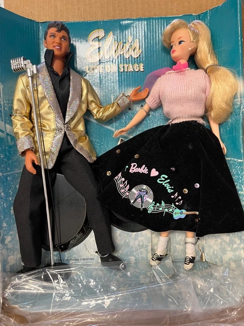 Barbie Loves Elvis Gift Set Barbie Doll - No Box