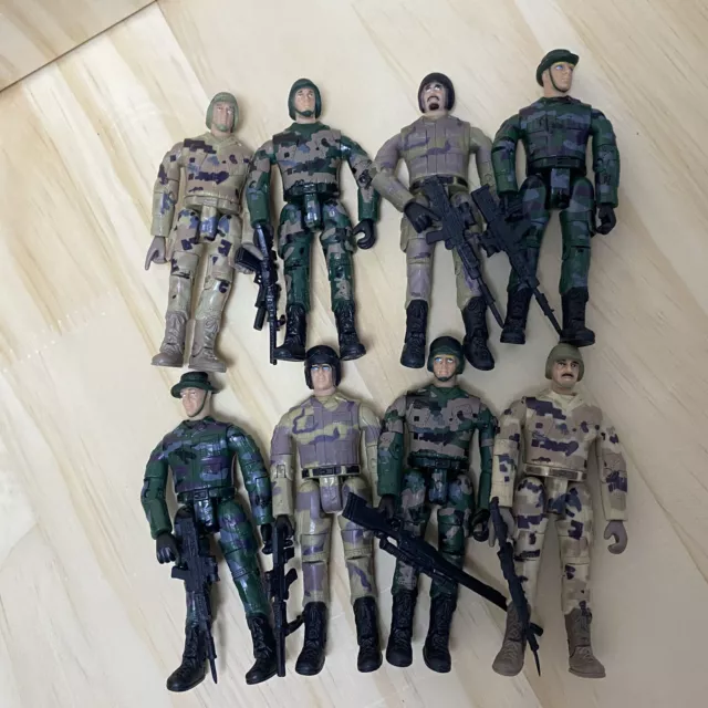 Random 4X World Peacekeepers Camo Army Military Elite Soldier 3.75''Figure toy 2